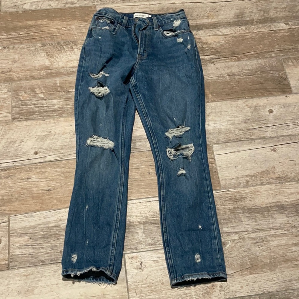 Abercrombie mom jeans 25r